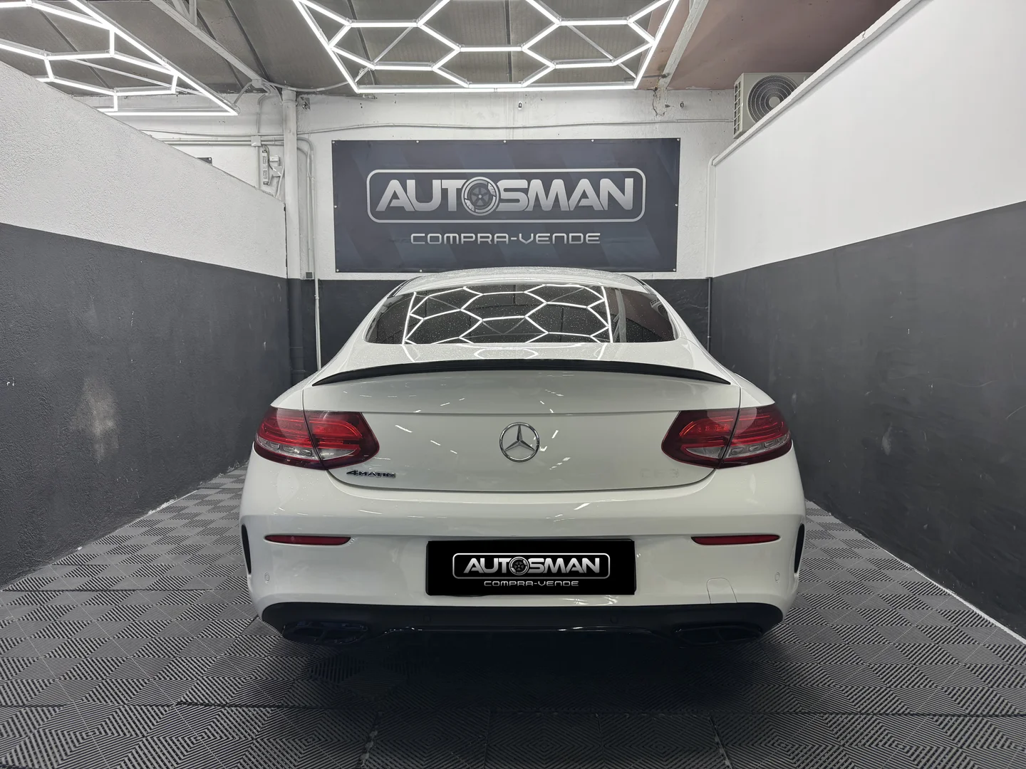 MERCEDES-BENZ Clase C C 220d Coupé 2017 Diésel Blanco - Imagen 6 de 66